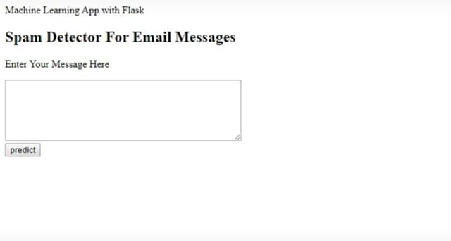 Spam Message Detector image